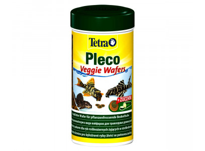 Корм Для Рыб Tetra (Тетра) Pleco Veggie Wafers Пластинки Для Донных Рыб 250мл 199118 
