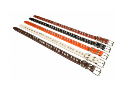 Ошейник Для Собак Средних и Крупных Пород Брава №36 2 Слоя с Шипами Арт082