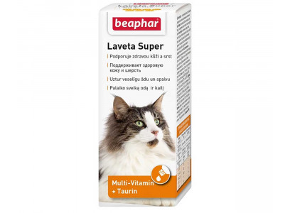 Beaphar (Беафар) Laveta Super Multi-Vitamin Кормовая Добавка Для Кошек 50мл 12524 