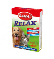 Витамины Для Кошек и Собак Sanal (Санал) Relax 15таб