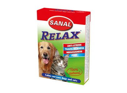 Витамины Для Кошек и Собак Sanal (Санал) Relax 15таб 