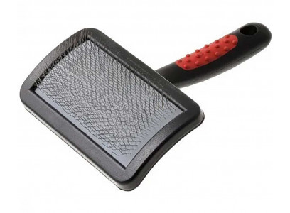 Пуходерка Для Собак Hello Pet (Хелло Пет) 10,5*6,5см Пластик Мягкий Корд Средняя 16821м 