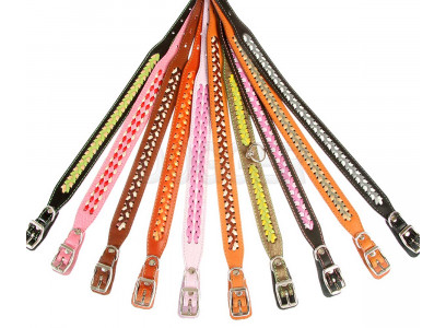 Ошейник Dogger (Доггер) Для Собак 12мм Расширенный Плетеный Цветной О121200ц 