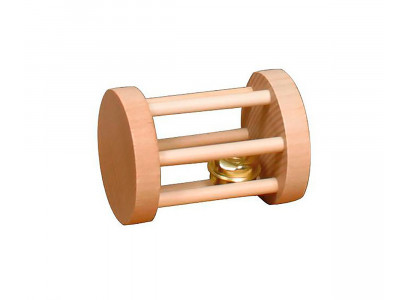 Игрушка Для Грызунов Trixie (Трикси) Барабан c Бубенчиком Дерево 7*5см 6184 