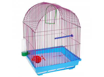 Клетка Для Птиц Brava (Брава) Большая №2 Полукрулая 480 40*35*50см 