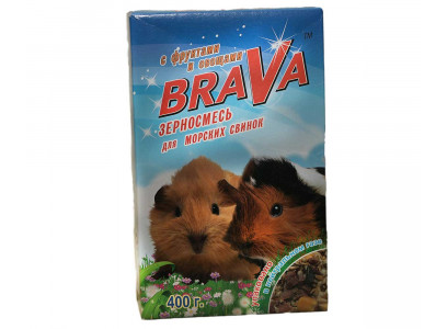 Корм Для Морских Свинок Brava (Брава) Фрукты и Овощи 400г 