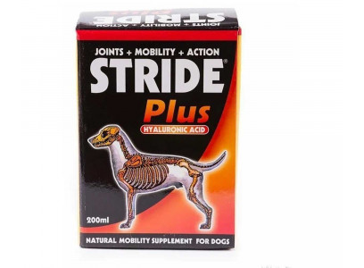 Stride Plus (Страйд Плюс) Кормовая Добавка Суспензия Для Собак Для Лечения и Для Профилактики Заболеваний Суставов 200мл 