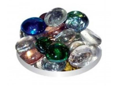 Грунт Для Аквариума Triton (Тритон) Стеклянный №141 Плоский Ассорти Блестящий 170г 