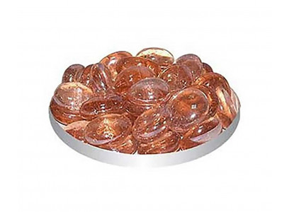 Грунт Для Аквариума Triton (Тритон) №153 Стеклянный Плоский Розовый 170г 