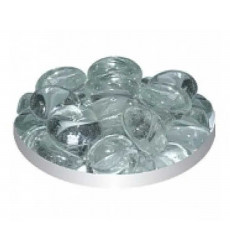 Грунт Для Аквариума Triton (Тритон) Стеклянный Плоский Кошачий Глаз Белый №122 170г