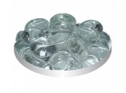 Грунт Для Аквариума Triton (Тритон) Стеклянный Плоский Кошачий Глаз Белый №122 170г