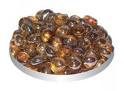 Грунт Для Аквариума Triton (Тритон) Стеклянный Плоский Янтарный Мелкий №157 170г