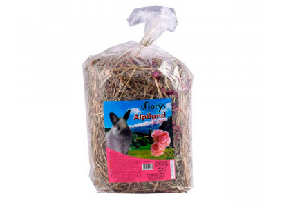 Сено Для Грызунов Fiory (Фиори) Fieno Alpiland Rose с Розой 500г 