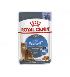 Влажный Корм Royal Canin (Роял Канин) Для Кошек Контроль Веса Аппетитные Кусочки в Соусе  Light Weight Care 85г