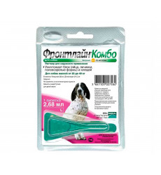 Фронтлайн Комбо L Капли От Блох Для Собак Весом 20-40кг Merial