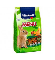Корм Для Кроликов Vitakraft (Витакрафт) Основной Premium Menu Vital 1кг