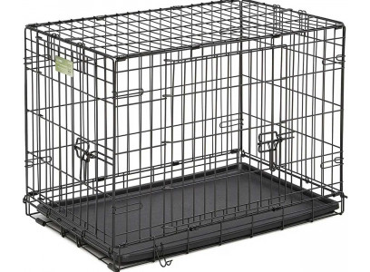 Клетка Для Собак Мелких Пород MidWest (МидВест) Icrate 2 Двери 76*48*53см 1530DD 