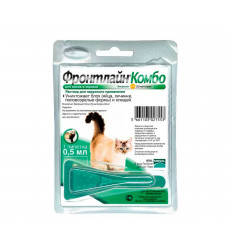 Фронтлайн Комбо Капли От Блох Для Кошек 0,5мл Merial