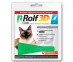 Rolf Club 3D Капли От Блох и Клещей Для Кошек До 4кг R401 