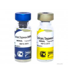 Эурикан DHPPI2-LR Вакцина 2 флакон 1 доза Merial (1*10)