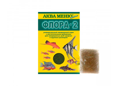 Корм Для Рыб Аква Меню Флора-2 30г 
