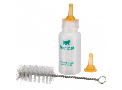 Бутылочка Для Вскармливания Ferplast (Ферпласт) с Соской и Ершиком 50мл Ра5502  