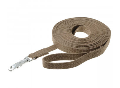 Поводок Для Собак Hello Pet (Хелло Пет) Брезент Сшивной Стальной Карабин 10м*25мм 