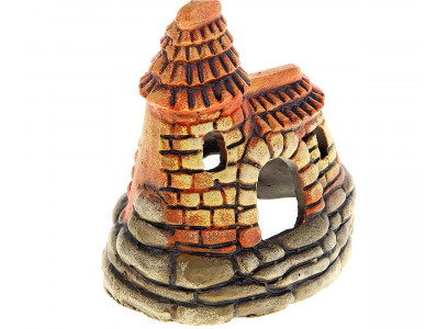 Грот Для Аквариума Замок с Высокой Крышей К-14 Гротаква