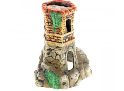 Грот Для Аквариума Башня Без Крыши Гротаква 19см К-54 