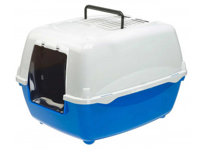 Туалет Для Кошек Закрытый Ferplast (Ферпласт) Bella Угольный 56*43,5*37см 