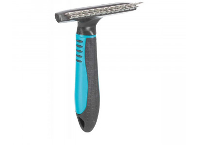 Расческа-Грабли Для Собак Trixie (Трикси) 10*15см с Переменным Зубом 23783 