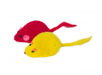 Игрушка Для Кошек Triol (Триол) Мышь2 Цветная 5см М002nc (1*4) 