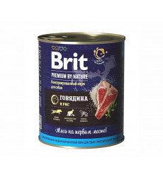 Консервы Brit (Брит) Для Собак Говядина и Рис Beef Rice 850г