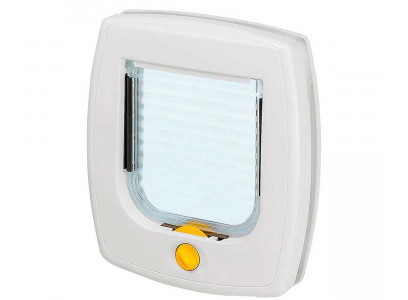 Дверь Для Кошек Ferplast (Ферпласт) Swing 3 22,5*5*25,2см Белая 