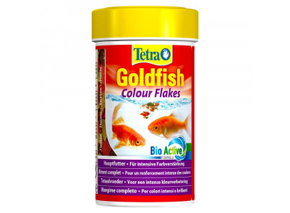 Корм Для Рыб Tetra (Тетра) Goldfish Colour Хлопья Для Золотых Рыб Для Окраса 100мл 183742 