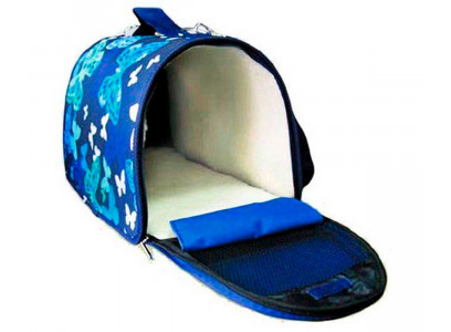 Сумка-Переноска Для Кошек и Собак Мелких Пород Dogman (Догман) Лира №4м Теплая с Мехом 33*18*19см  