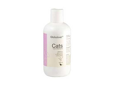 Шампунь Для Кошек Globalvet (Глобалвет) с Пантенолом Алоэ Вера Cats Care Shampoo 250мл 