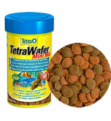 Корм Для Рыб Tetra (Тетра) Wafer Mini Mix Чипсы Для Донных Рыб и Раков 100мл 189911