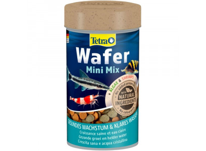 Корм Для Рыб Tetra (Тетра) Wafer Mini Mix Чипсы Для Донных Рыб и Раков 100мл 189911 