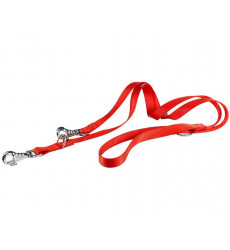 Поводок-Перестежка Для Собак Ferplast (Ферпласт) Club Ga 2,5см*110-200см Красный