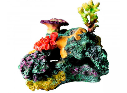 Грот Для Аквариума Trixie (Трикси) Коралловый Риф Пластик 32см 8875  