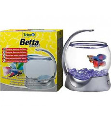 Аквариум-Шар Tetra (Тетра) Betta Bowl Для Петушка с Освещением 1,8л 193949