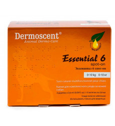 Эссеншиал-6 Спот-Он Для Собак 0-10кг 0,6мл (1*4)