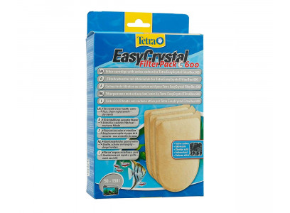 Картриджи Для Фильтра Tetra (Тетра) EasyCrystal FilterPack C600 с Активированным Углем Для Внутренних Фильтров 3шт 174665  