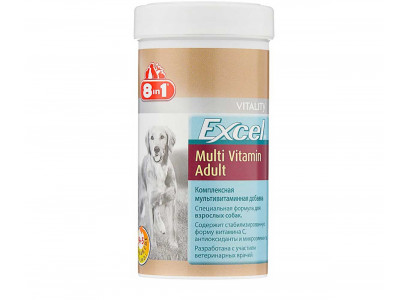 Витамины Для Собак 8in1 (8в1) Excel Multi Vitamin Adult Мультвитамины 70таб 
 