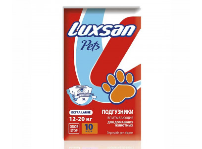 Подгузники Luxsan (Люксан) Premium Для Животных Xlarge 12-20кг №10 0427 