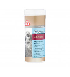 Витамины Для Щенков и Собак 8in1 (8в1) Excel Calcium Для Костей и Зубов Кальций 470таб