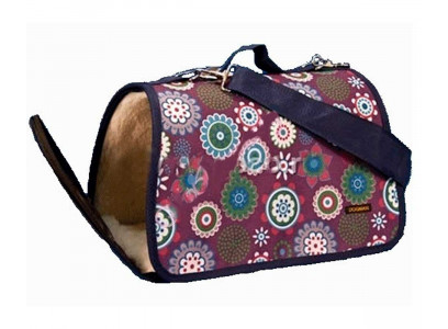 Сумка-Переноска Для Кошек и Собак Мелких Пород Dogman (Догман) Лира №2 Теплая с Мехом 40*25*24см 