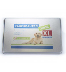 Каниквантел Плюс XL Таблетки От Гельминтов 1шт (1*60) 

