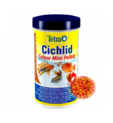 Корм Для Рыб Tetra (Тетра) Cichlid Colour Mini Гранулы Для Цихлид 500мл 197367